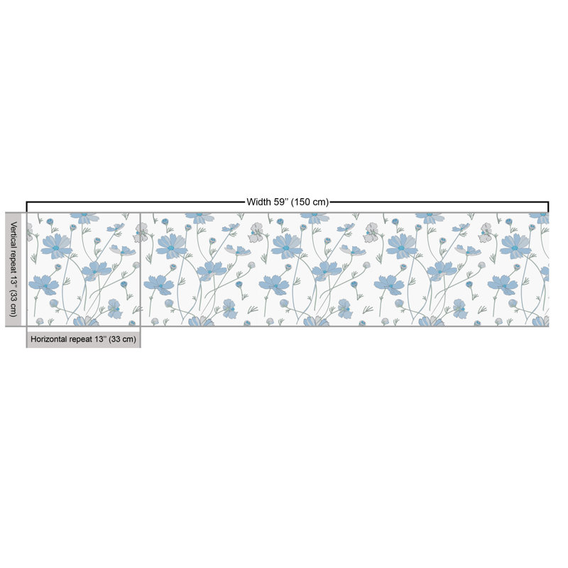 Chasteline Cosmos Flowers Multi-purpose Fabric