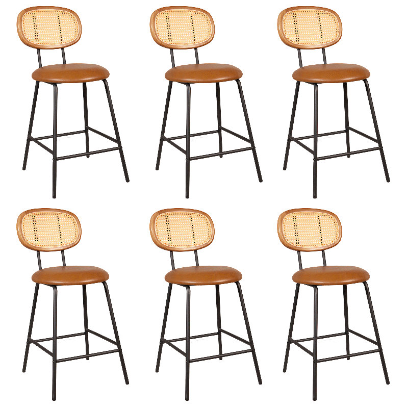 Tabouret de comptoir 24 po Audrienne, Brun