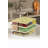 Durable 9-Piece Storage Box Set, Yellow | 100% Plastic, Includes 2 Boxes (4.3 x 11.8 x 2.8 in, 56.1 fl oz), 1 Box (9.1 x 11.4 x 2.6 in, 118.3 fl oz), 6 Boxes (3.5 x 4.1 x 2.2 in, 11.8 fl oz) | Dishwasher Safe, Ideal for Organizing Home & Office-2041060536