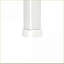 Table basse moderne brune avec 2 tablettes, peu encombrante pour le couloir et amp; Salon, conception polyvalente