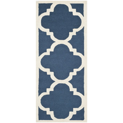 Cannen Hand Tufted Wool Geometric Rug