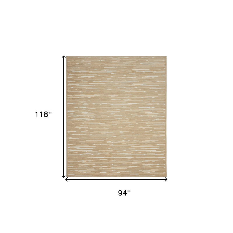 Tapis brun clair 8 'x 10'