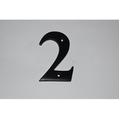 Dravin 14cm H Metal House Number