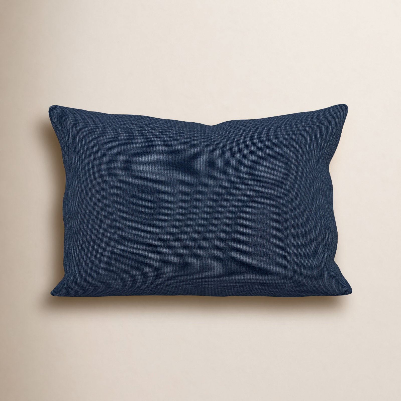 Amala 20" x 3" Sunbrella® Throw Pillow, Spectrum Indigo