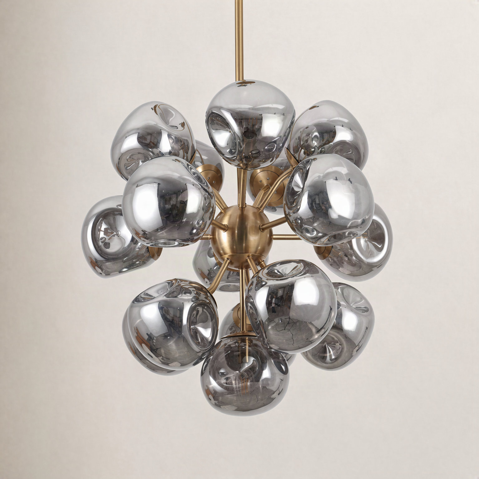 Iron 16-Light Chandelier