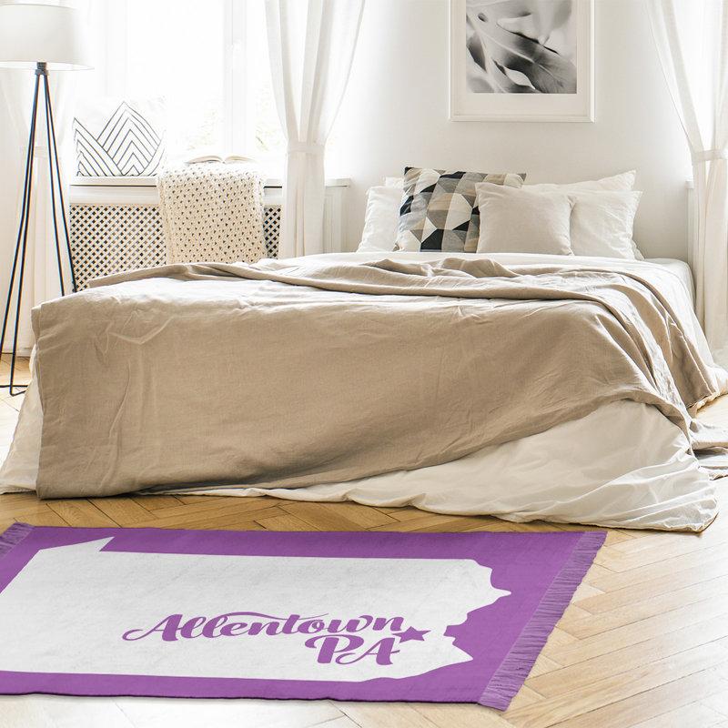 Tapis de zone mauve allentown pennsylvanie