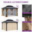 Pavillon de jardin en métal-88960135