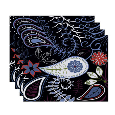 Carbajal 4 Piece Placemat Set
