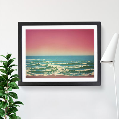 XH1022-7552X Rose Beach Vol.3 - Single Picture Frame Painting