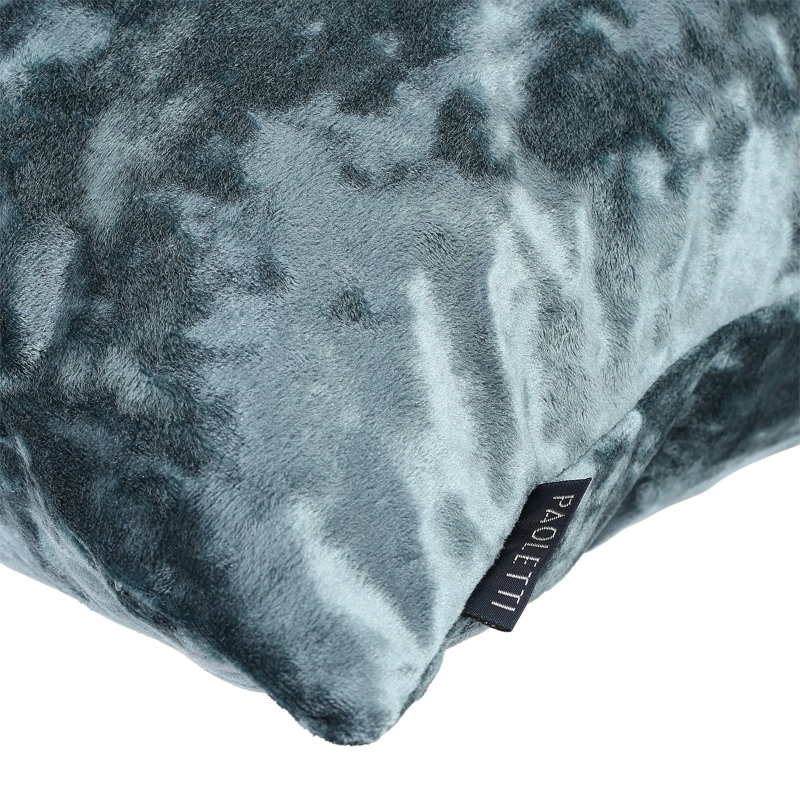 Naperville Square Cushion, Teal, 55cm H x 55cm W x 5cm D