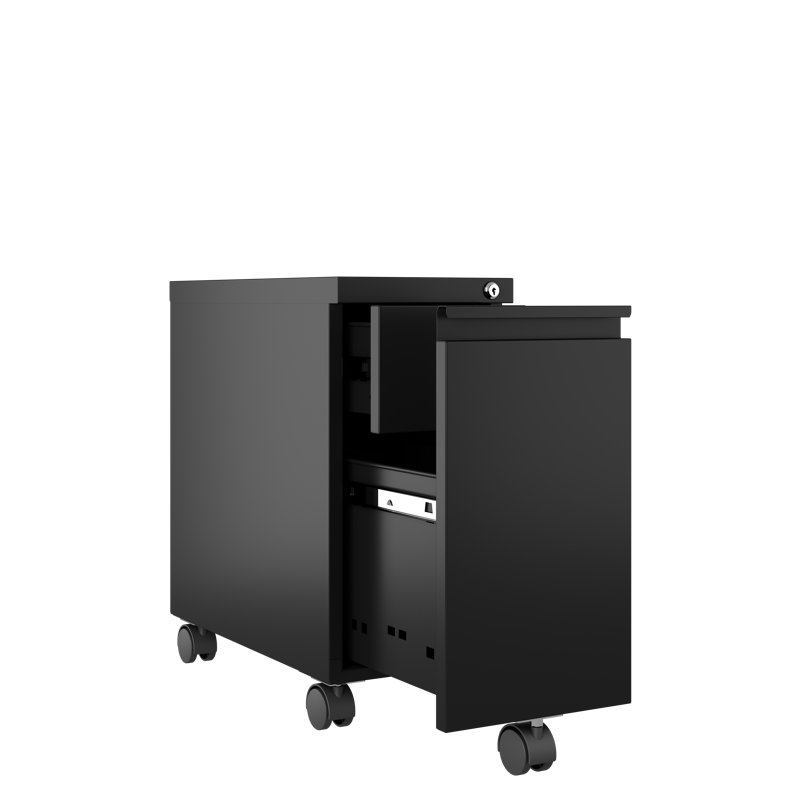 10 " Wide 2 Steel Vertical Filing Cabinet