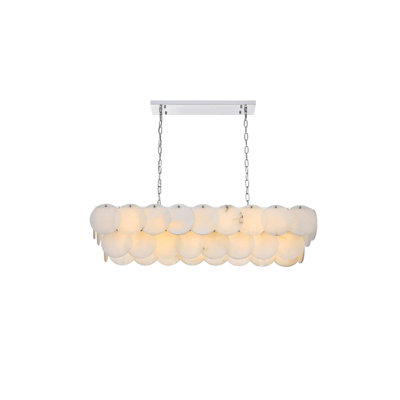 Lustre en albâtre 42 pouces Ikeny