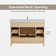 48'' Free Standing Bathroom Vanity Set with Engineered Stone Top