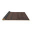 Tapis bleu/rose contemporain-860489432