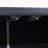 Wood Console Table with Large Storage Space, Gold Metal Legs-1694934385-1677928658