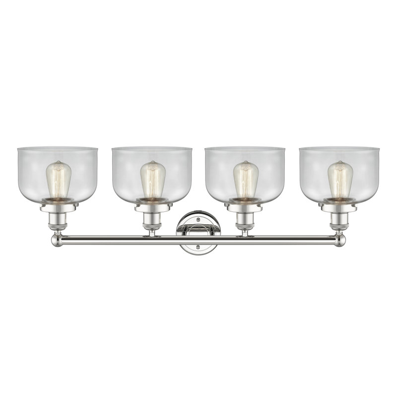 Annagene 4 - Light Dimmable Vanity Light, Clear, Polished Nickel
