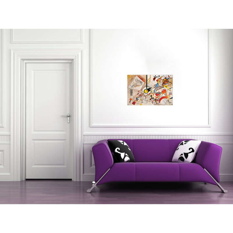 Sans Titre, 1923 by Kandinsky - Single Picture Frame Print on MDF