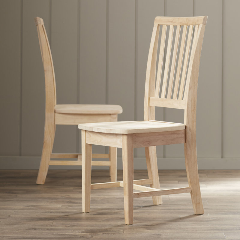 Chaise en bois massif Maner