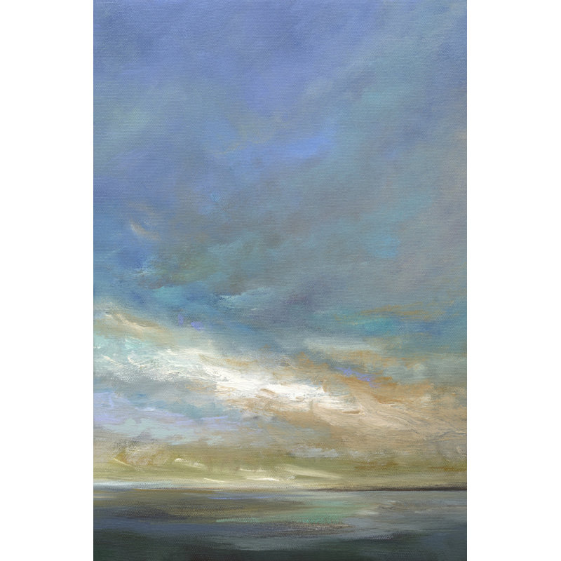 Coastal Clouds Triptych III, 122cm H x 81cm W x 3.8cm D