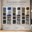 Armoire à bijoux à DEL blanche verrouillable-2031591223