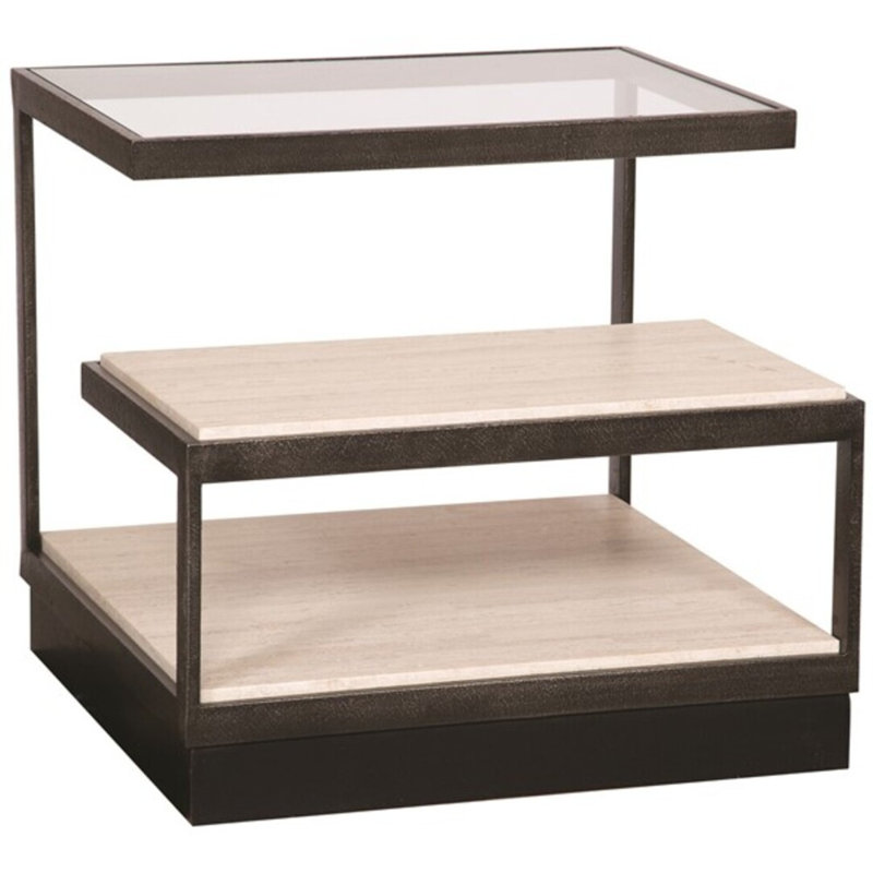Michael Weiss 25.5" Side Table, 20"