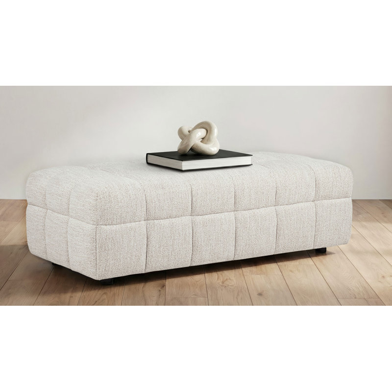 Watter Upholstered Ottoman