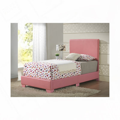 PU Faux Leather Upholstered Bed