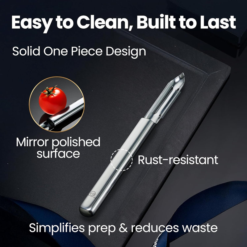 Gourmet Easy Stainless Steel Peeler