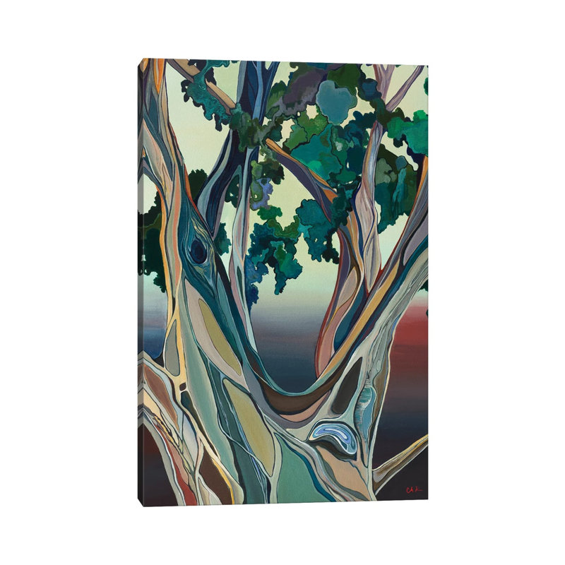Grand arbre à Honolulu, H 18 po x l 12 po