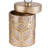 Elegant Storage Solution Polyresin Bamboo Weave Decorative Accent