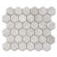 Carreau de mosaïque hexagonal 2 po Athènes