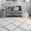 Tapis marocain à poils longs Arteta-31645389
