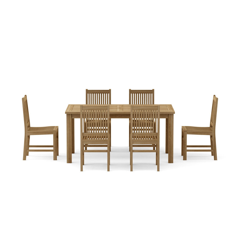 Montage Outdoor 7 - Piece Teak Dining Set
