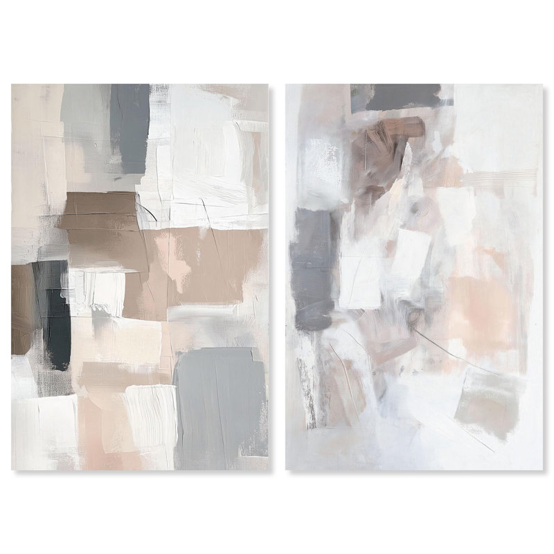 Granite Abstracts , H 30 po x l 20 po, Toile tendue
