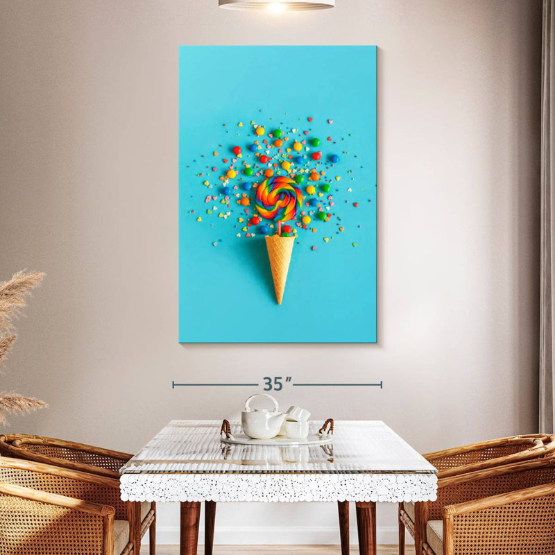 Yarlin Candy Cone, 51" H x 34" W