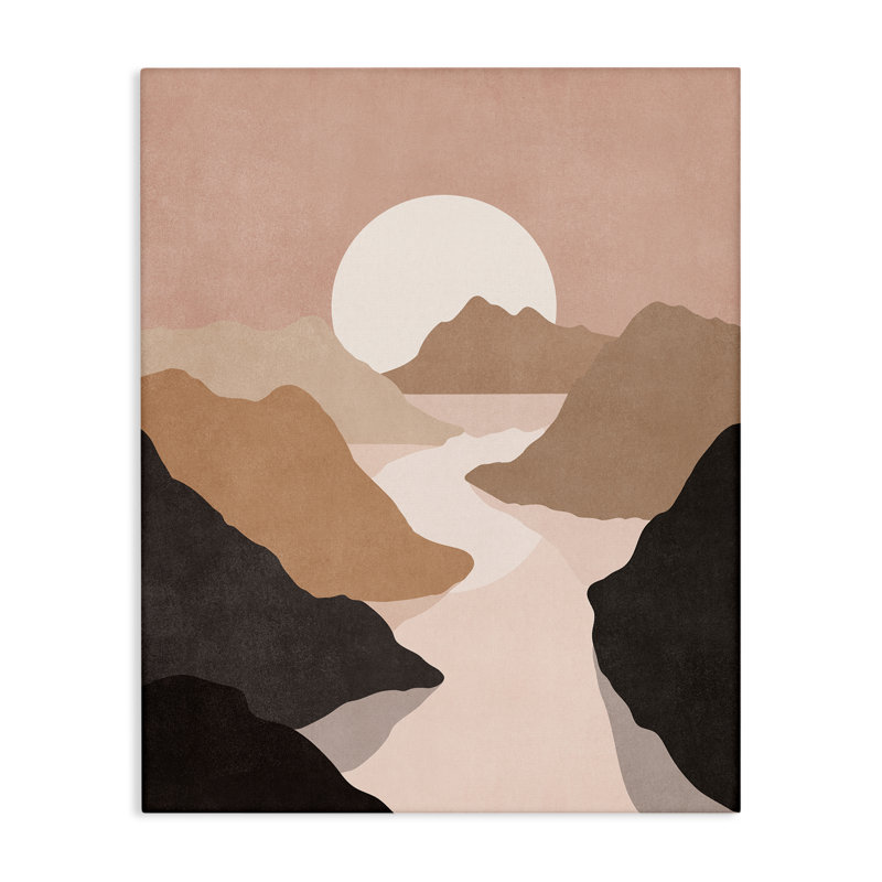 «Rust Boho Stream» par Nataly White, H 30 po x l 24 po