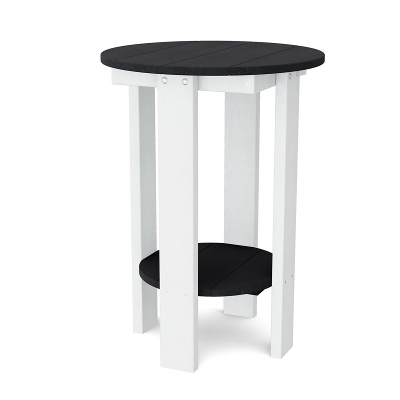 Heritage Balcony Table, Black/White