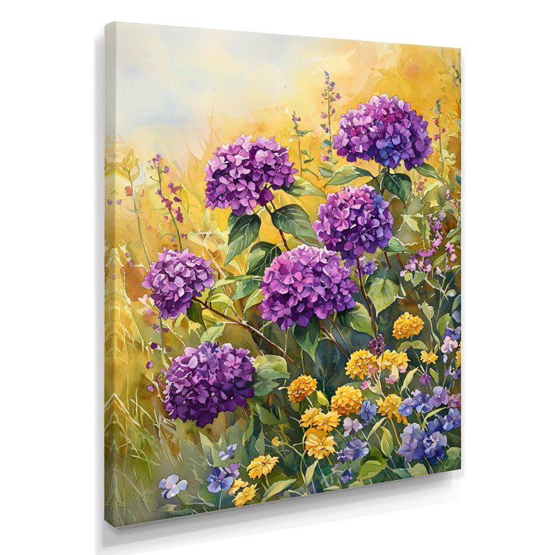 Lara - Impression sur toile florale, H 40 po x l 30 po, Toile tendue, Ne s’applique pas