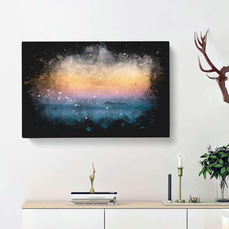 Beautiful Beach - Wrapped Canvas, 50cm H x 76cm W x 3cm D