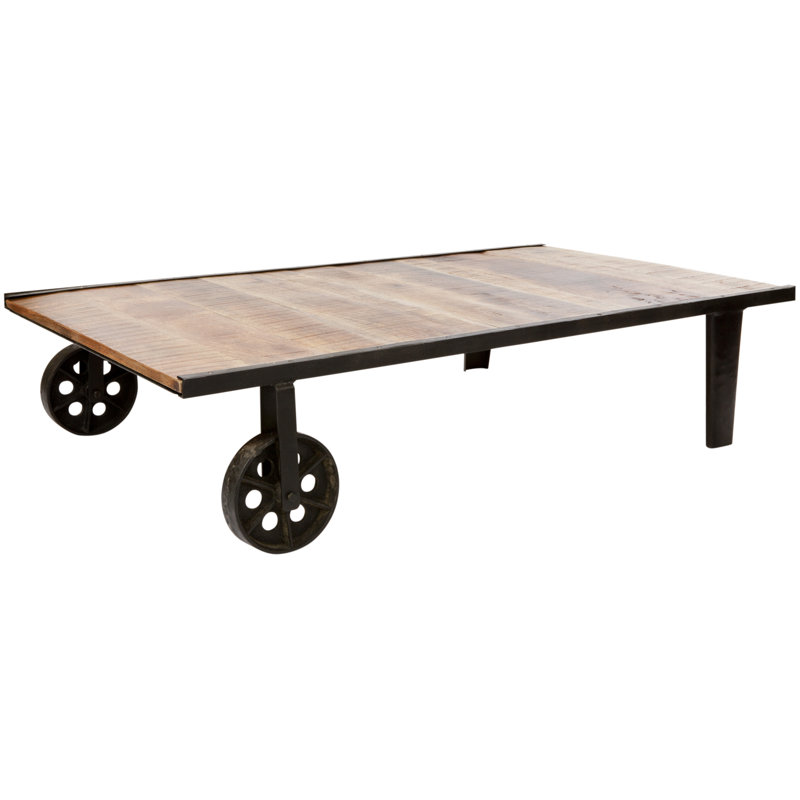 Aguayo Abstract Coffee Table with Storage