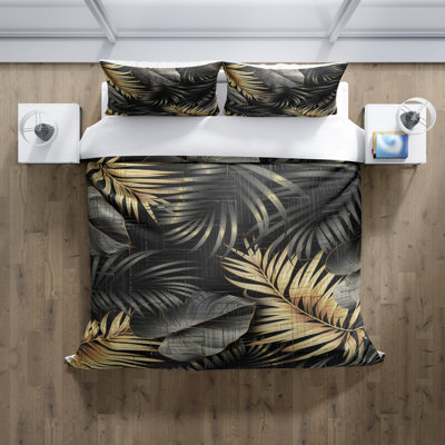 Polyester Floral Duvet Cover