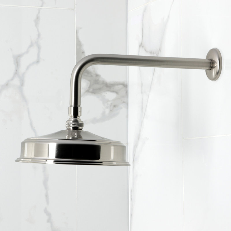 Kingston Brass Nuvofusion Single-Handle Pressure Balanced Tub And Shower Faucet, Brushed Nickel