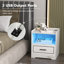 Annjelica 45cm W Manufactured Wood Bedside Table