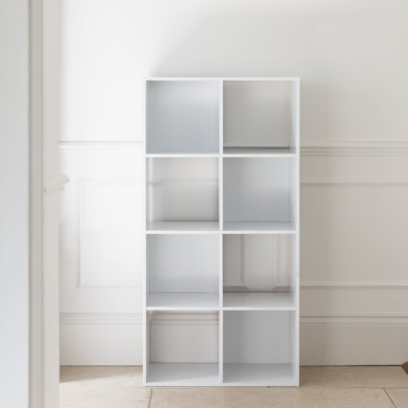 Northville Cube Bookcase, (4 Shelves) 47.6"H x 24"W x 11.811"D.