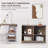 Loreena Cube Bookcase With Adjustable Shelf-1260771508