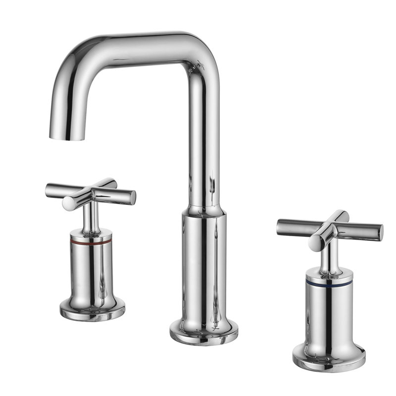2-handle Bathroom Faucet, Chrome