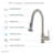 Nouvet Single Handle, Pull-Down Kitchen Faucet-53215307