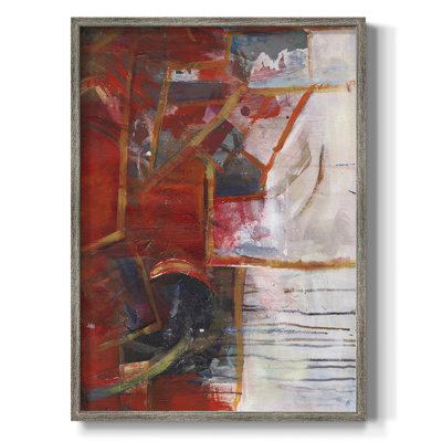 City Life IV Framed Print - Solid Wood