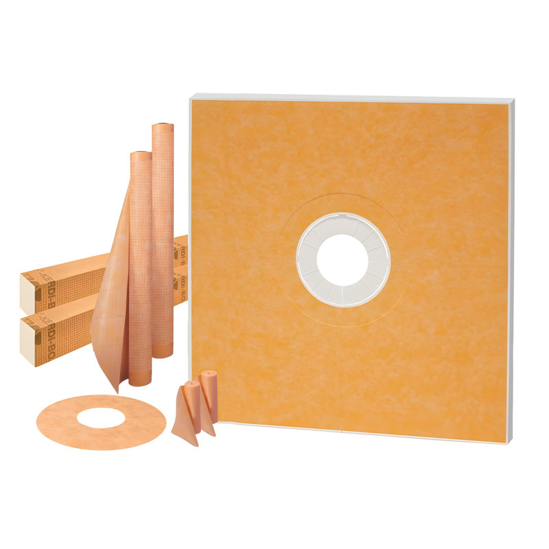 Schluter KERDI-SHOWER-KIT 72" X 72" NO DRAIN