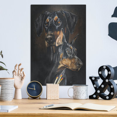 «Doberman Pinscher 2» par Barbara Keith